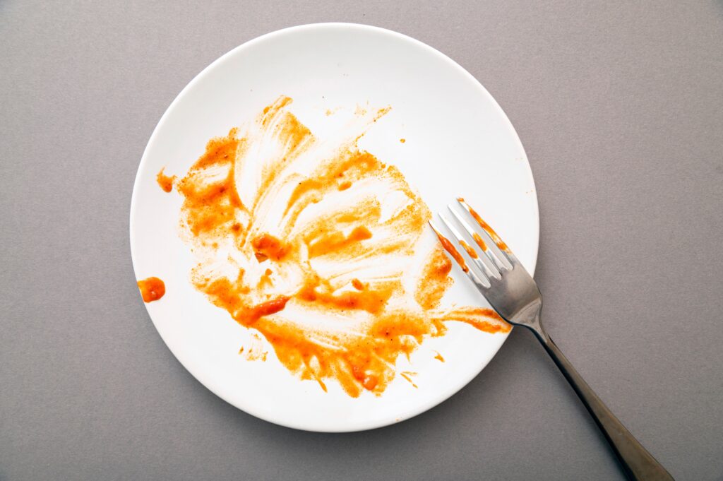 finir son assiette